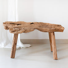 Load image into Gallery viewer, Raw Wood Bench - Medium