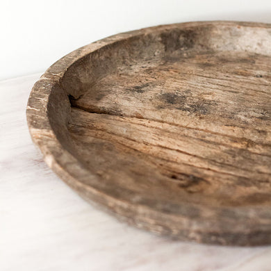 Antique Wooden Tray