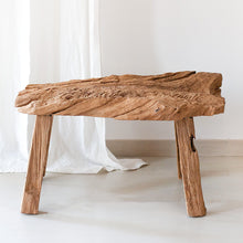 Load image into Gallery viewer, Raw Wood Bench - Medium