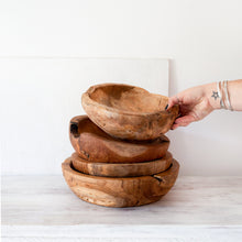 Load image into Gallery viewer, Wooden Serving Bowls