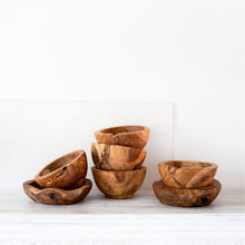 Load image into Gallery viewer, Teak Wood Decor Bowl